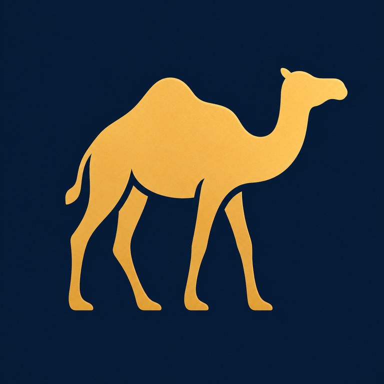 Silk Road camel logo